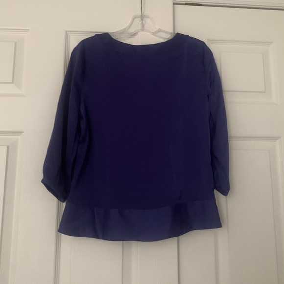 Purple Long Sleeve Blouse NWT - Picture 4 of 4